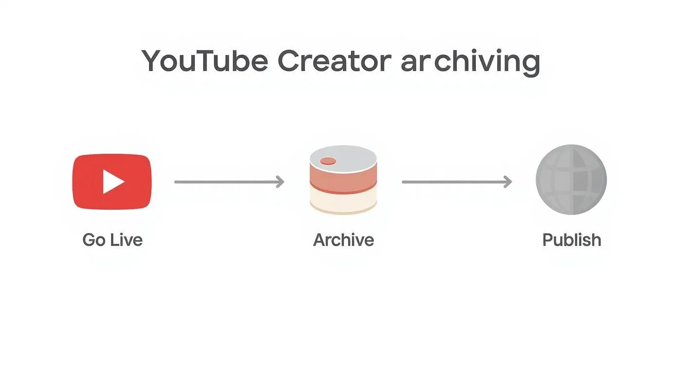 Infographic about record youtube live stream