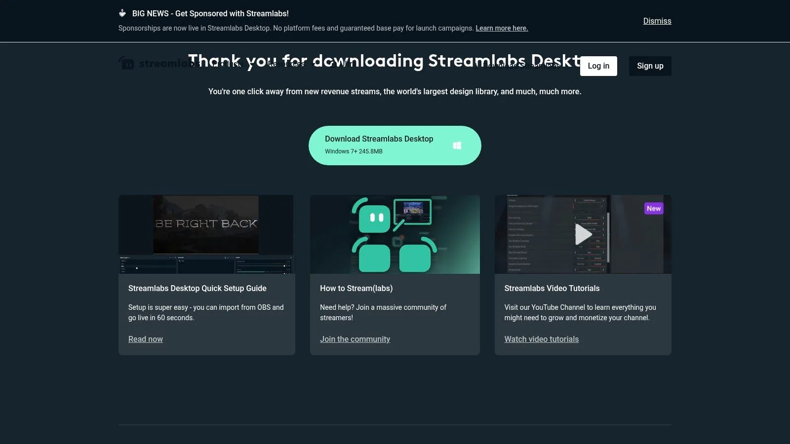 Streamlabs (Streamlabs Desktop + Streamlabs web tools)